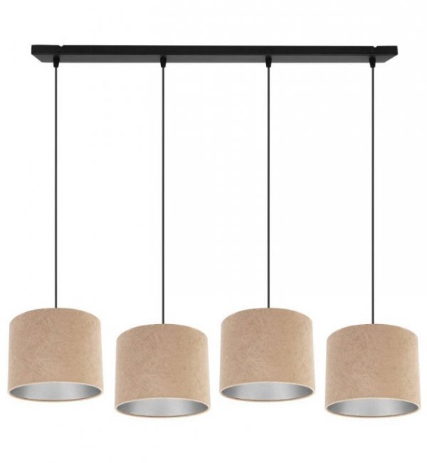 Lampa abażur materiałowa - MEDIOLAN 2360/4L/C LIGHT HOME