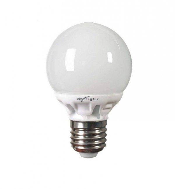 Żarówka LED E27 Zimna Kulka 7W 55W LIGHT HOME