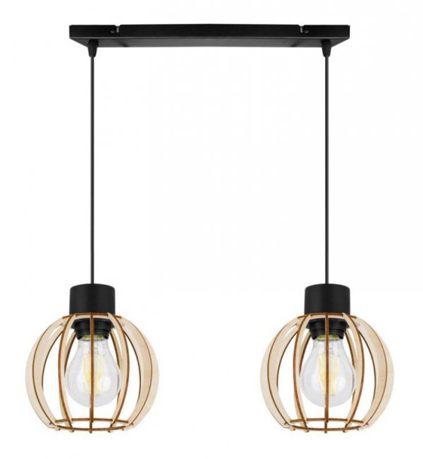 Lampa wisząca nowoczesna - TIMBER 2358/2L LIGHT HOME