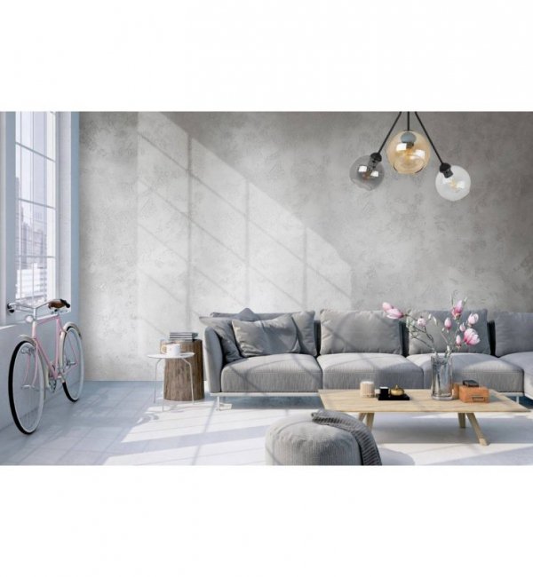 Lampa sufitowa TRIO HAGA, trzy klosze, metalowa konstrukcja, szkło, żyrandol LIGHT HOME