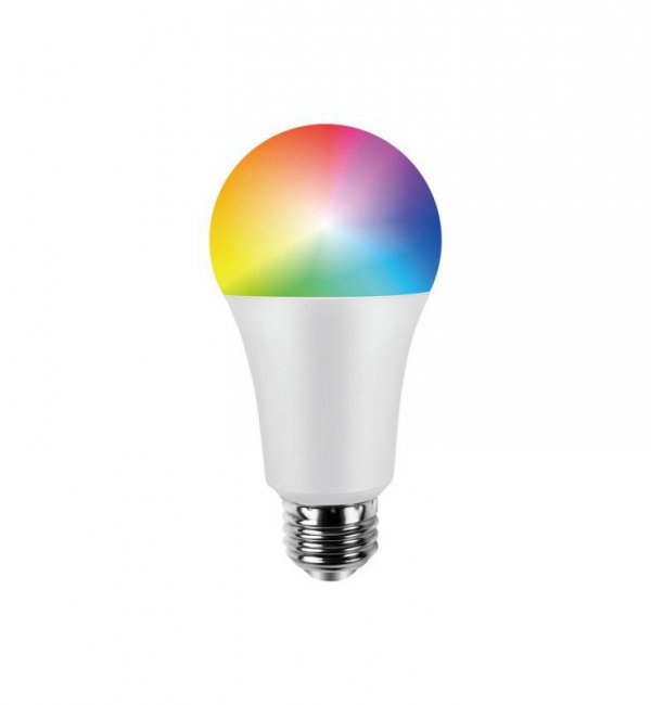 Żarówka Inteligentna RGB Smart LED E27, Wi-Fi, 8W, A60, Barwa Zmienna