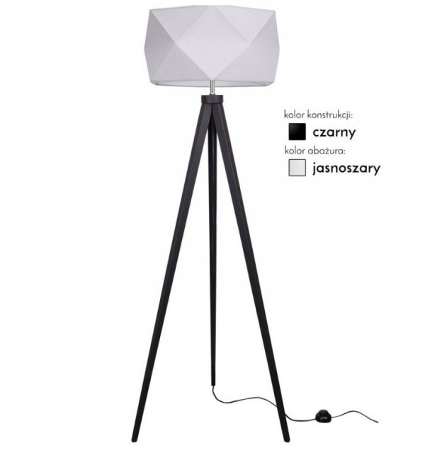 Lampa podłogowa stojąca - Tripod 1975/LS/D