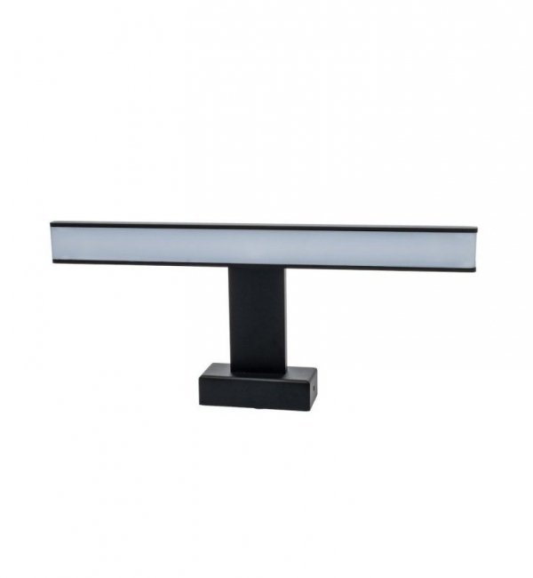 Kinkiet LED lampa ścienna nad lustro SHINE, czarny, 30cm do łazienki, przedpokoju