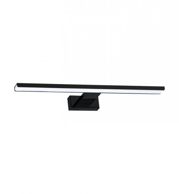 Kinkiet LED lampa ścienna nad lustro SHINE, czarny, 60cm do łazienki, przedpokoju