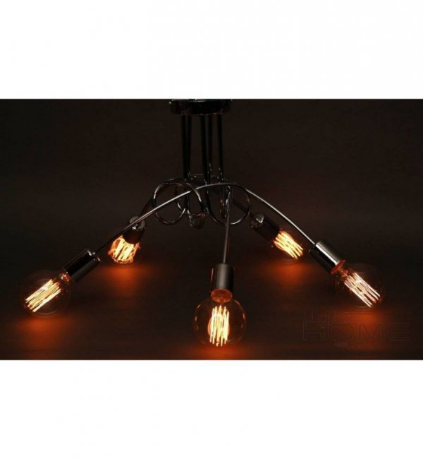 Lampa sufitowa nowoczesna - EDISON 1426/5 LIGHT HOME