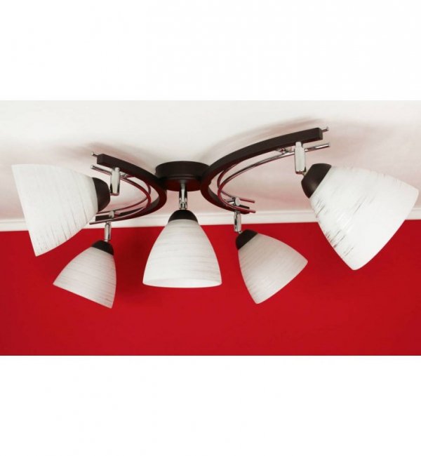 Lampa sufitowa klasyczna - TOFIK 1320/5 LIGHT HOME