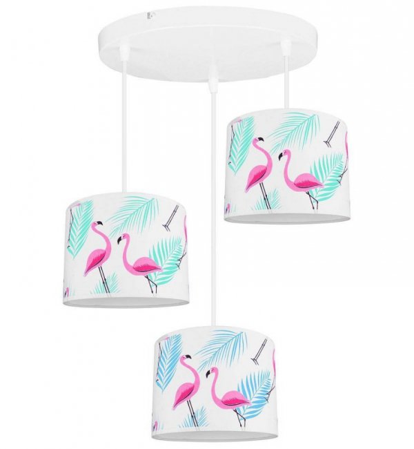 Lampa abażur dziecięca - CHILD 3005/3OW LIGHT HOME