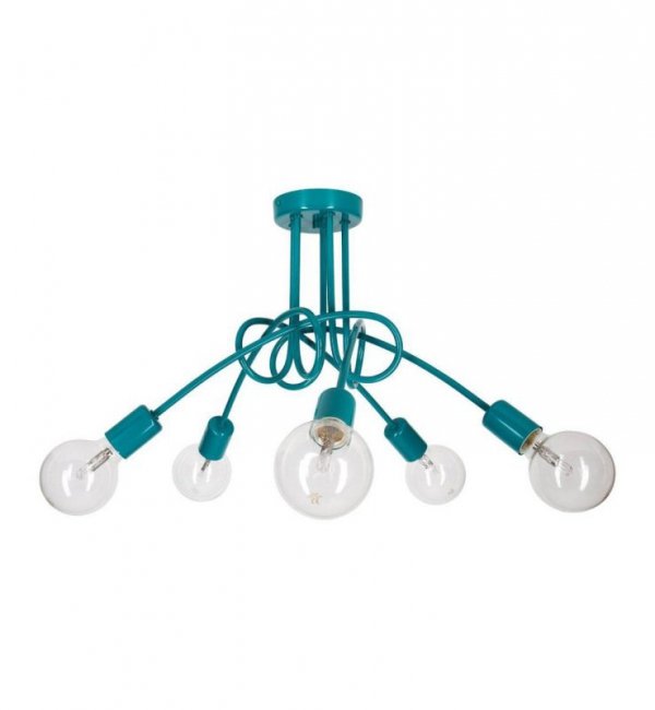 LAMPA SUFITOWA INDUSTRIALNA LOFT EDISON KOLORY  LIGHT HOME
