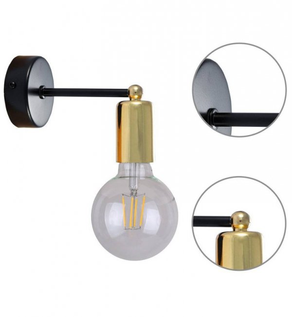 Kinkiet nowoczesny - LUMEN 1556/1 LIGHT HOME