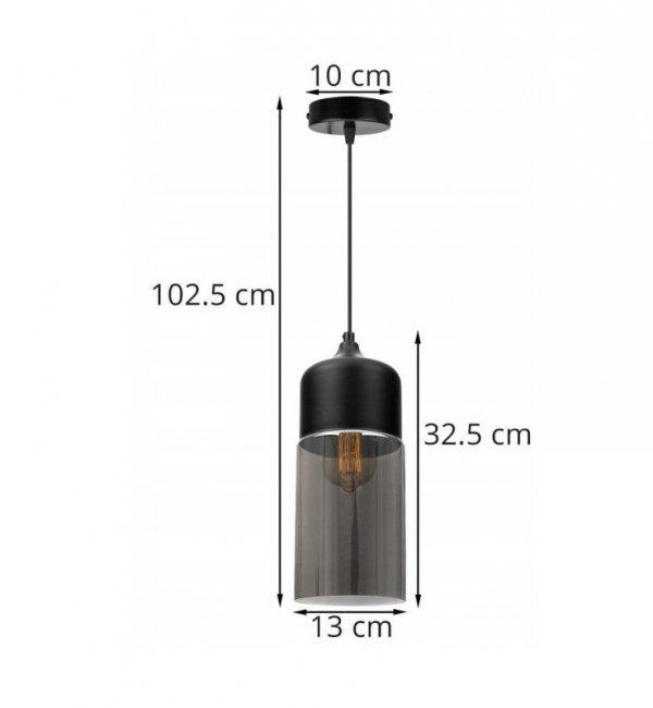 Lampa wisząca ze szklanymi kloszami - OSLO 2232/1 LIGHT HOME