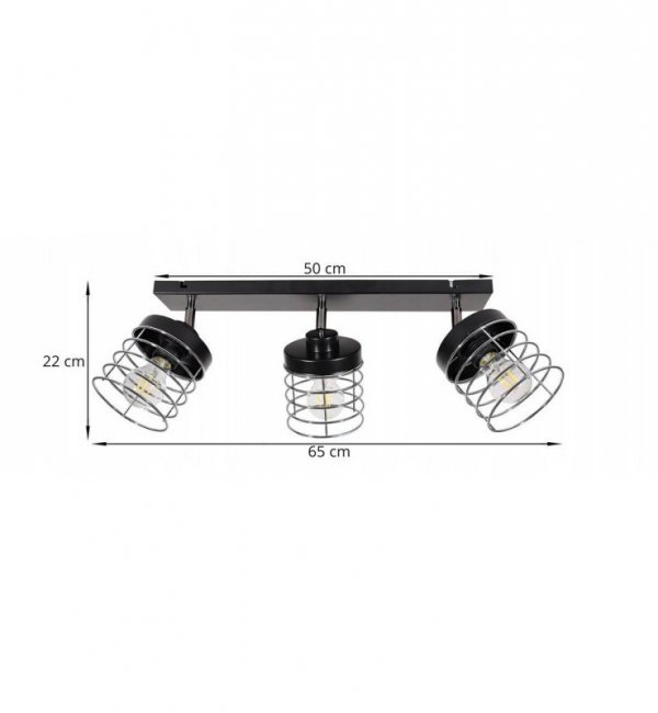 Plafon domowy - RASTI 2206/3/S LIGHT HOME