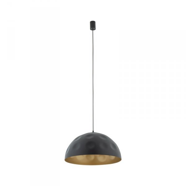 NOWODVORSKI LAMPA HEMISPHERE HIT L 10703 WISZĄCA KOPUŁA CZARNO ZŁOTA CZARNA ZE ZŁOTYM ŚRODKIEM