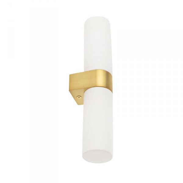 NOWODVORSKI 10727 NATALIE II BRASS KINKIET ŁAZIENKOWY DO ŁAZIENKI DO LUSTRA NAD LUSTRO ZŁOTY MOSIĄDZ HERMETYCZNY IP44