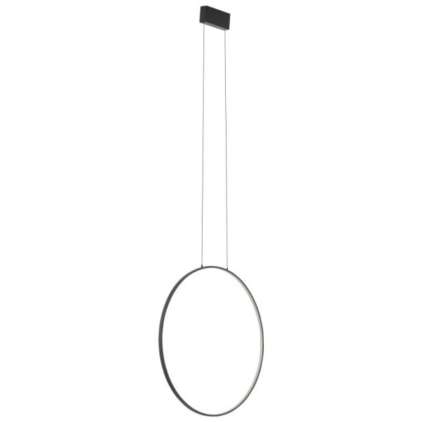 NOWODVORSKI 10811 CIRCOLO LED M LAMPA WISZĄCA RING CZARNY KOŁO OBRĘCZ