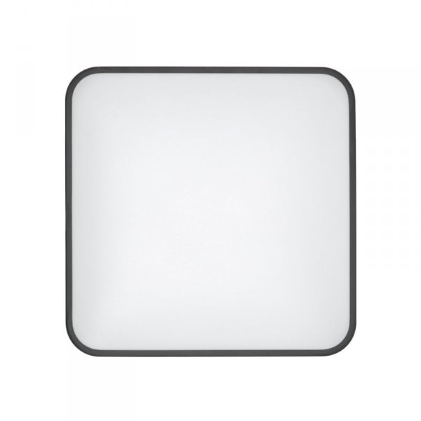 NOWODVORSKI PLAFON AGNES SQUARE LED PRO 32W 3000K HERMETYCZNY IP44 KWADRATOWY CZARNY