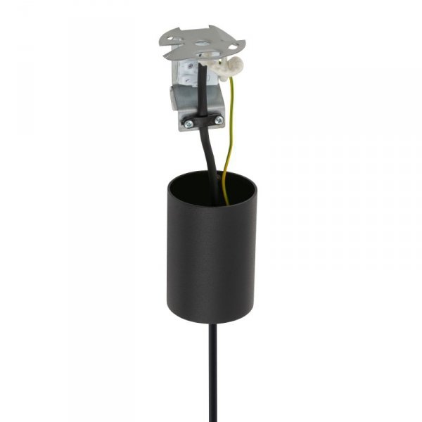 LAMPA WISZĄCA CZARNA BAMBUS NATURAL EKO BOHO DO SALONU SYPIALNI KUCHNI JADALNI NOWODVORSKI HAITI S 11166