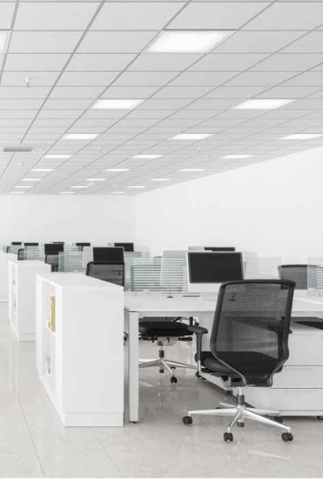 PANEL LED 60CM NOWODVORSKI 8460 CL ITAKA LED 40W 3000K ANGLE 100 MONTAŻ BEZPOŚREDNI LUB NA LINKACH