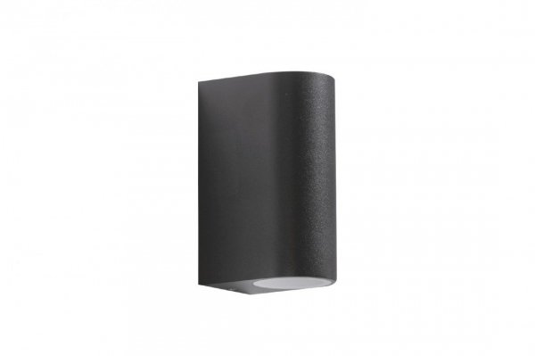 AZZARDO RIMINI 2 IP54 AZ2178 LAMPA ŚCIENNA ZEWNĘTRZNA SZARA PODWÓJNA