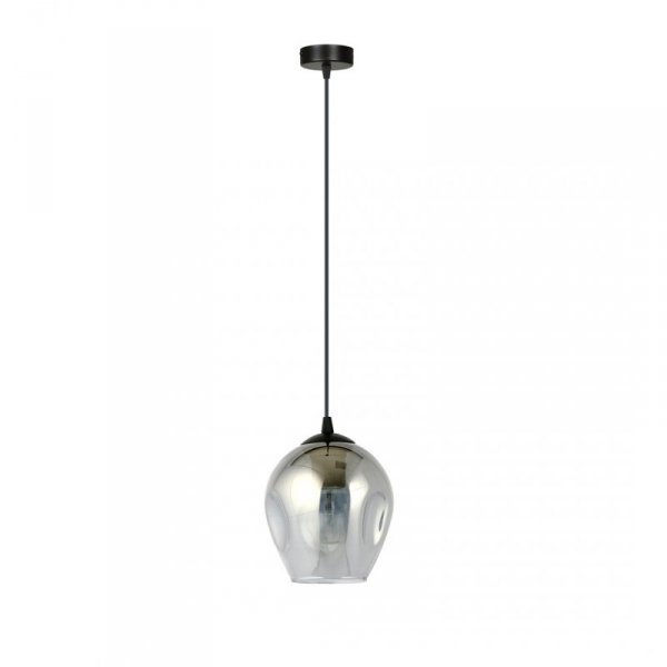 LAMPA WISZĄCA CZARNA NAD STÓŁ DO KUCHNI JADALNI SALONU EMIBIG ISTAR 1 BL GRAFIT
