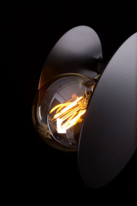 LAMPA NOWOCZESNA DEKORACYJNA EMIBIG MINERVA 2 BLACK