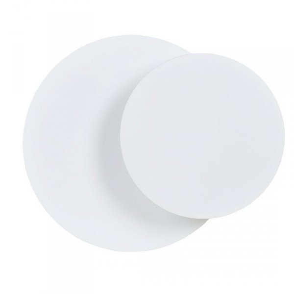 KINKIET DEKORACYJNY KOŁA LED NOWOCZESNY EMIBIG CIRCLE 1C WHITE