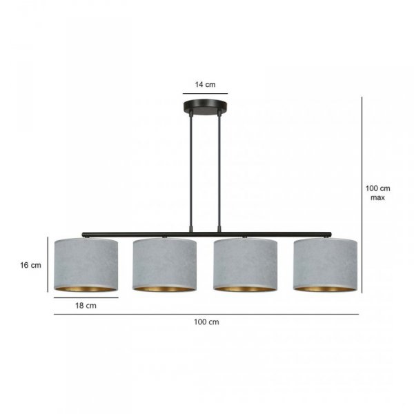 EMIBIG HILDE 4 BL GRAY