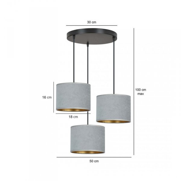 EMIBIG HILDE 3 BL PREMIUM GRAY