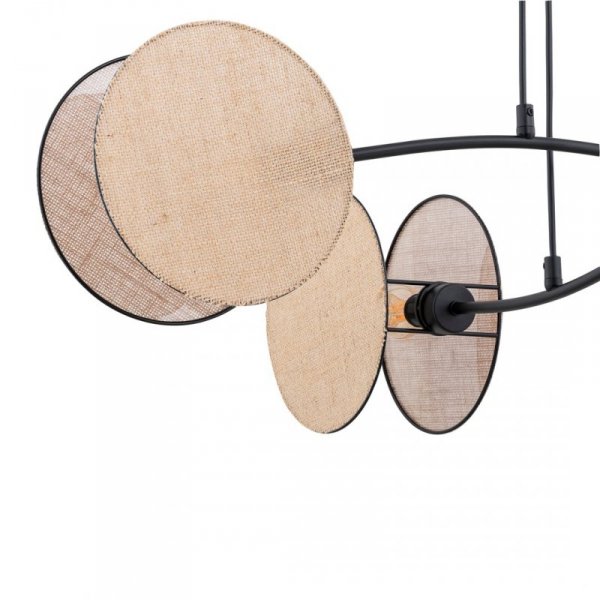 NOWOCZESNA LAMPA DEKORACYJNA EMIBIG MOTIF 4 NATURAL oprawa oświetleniowa