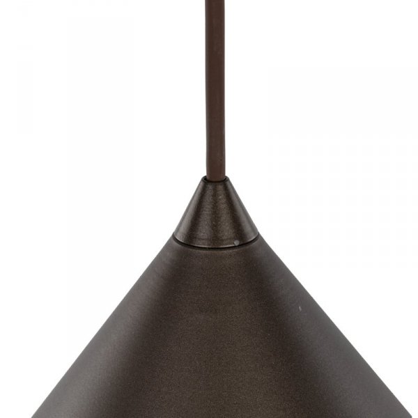TK LIGHTING LAMPA CONO BROWN LAMPA WISZACA 1 XL