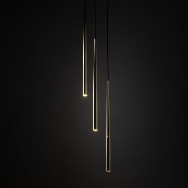 PIANO BLACK GOLD LAMPA WISZACA 3