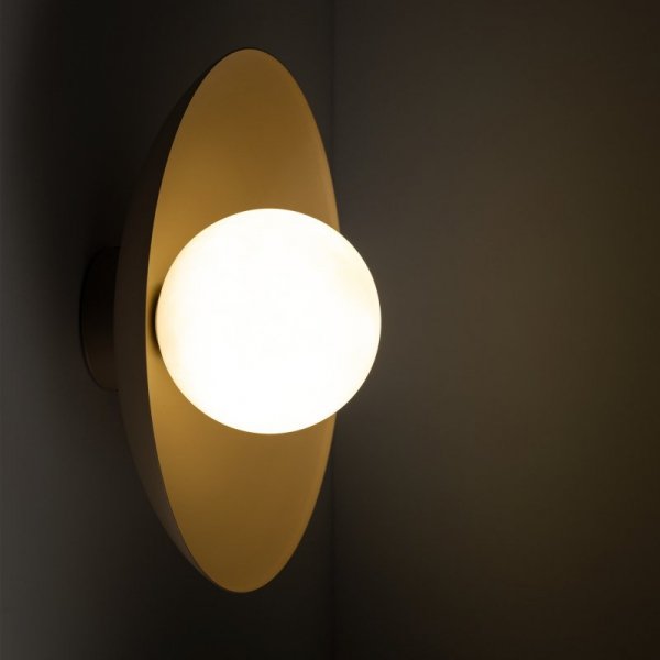 SLATE SABIA GLASS KINKIET 1XG9