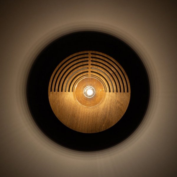 LUNAR WOOD KINKIET 1XG9  250