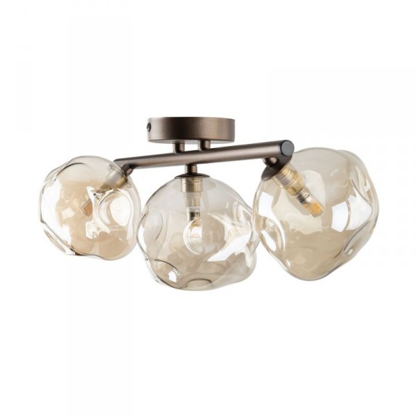 LAVA BROWN LAMPA SUFITOWA 3XG9
