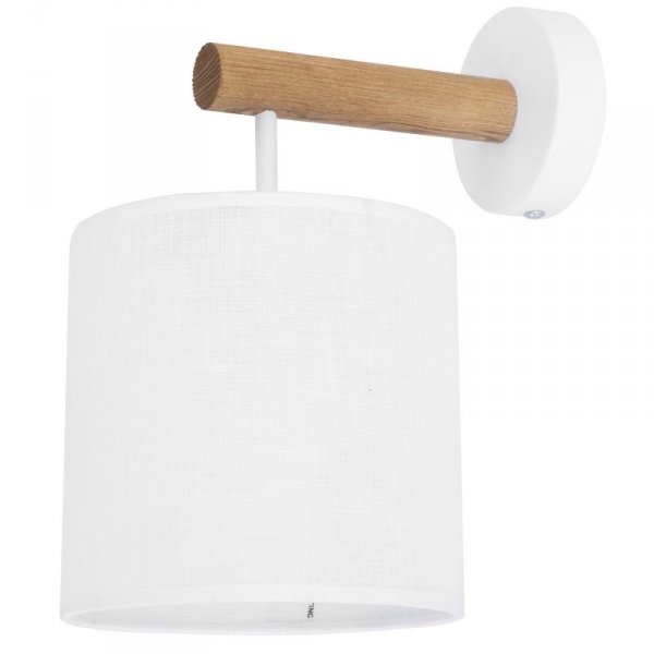 TK LIGHTING DEVA WHITE  KINKIET 1 PŁ