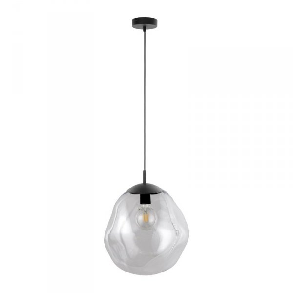 TK LIGHTING SOL TRANSPARENT 4262 LAMPA WISZĄCA KLOSZ NIEREGULARNY KSZTAŁT