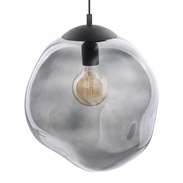 TK LIGHTING SOL GRAPHITE 4264 LAMPA WISZĄCA KLOSZ GRAFITOWY NIEREGULARNY KSZTAŁT KLOSZA