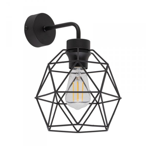 TK LIGHTING GALAXY BLACK 4560 KINKIET DRUCIANY METALOWY CZARNY