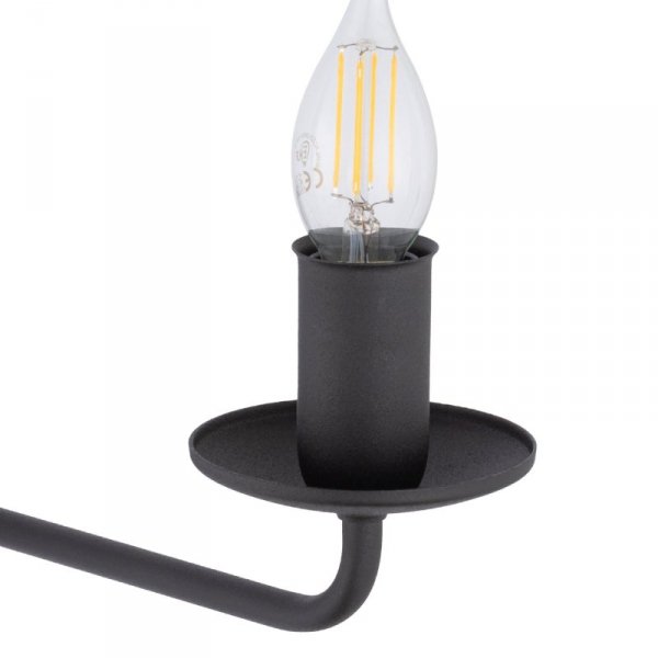 TK LIGHTING LIMAL 4611 KINKIET KLASYCZNY ŚWIECZNIKOWY CZARNY
