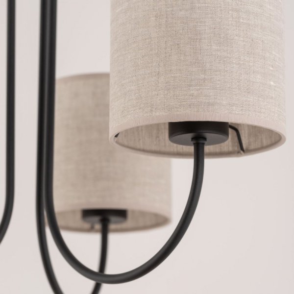 TK LIGHTING TORENS NATURE LAMPA SUFITOWA 3 PŁ