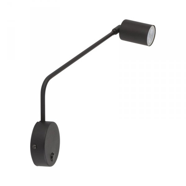 TK LIGHTING LOGAN BLACK KINKIET 1 PŁ