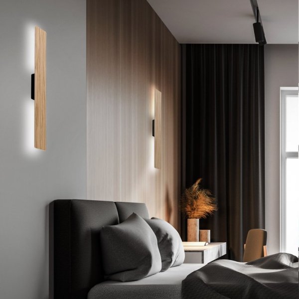 TK LIGHTING TAVOLA LONG 4754 KINKIET DREWNIANY LISTWA DEKORACYJNY