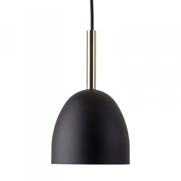 TK LIGHTING NORD BLACK 4870 LAMPA WISZĄCA CZARNA ZE ZŁOTYM METALOWA