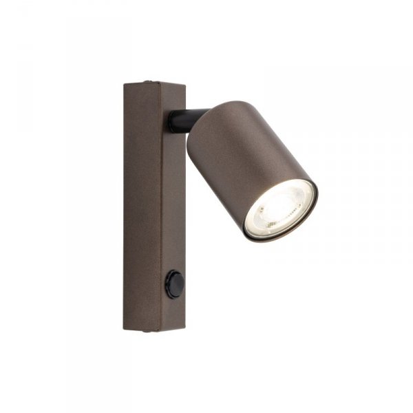 TK LIGHTING LAMPA TOP BROWN KINKIET 1