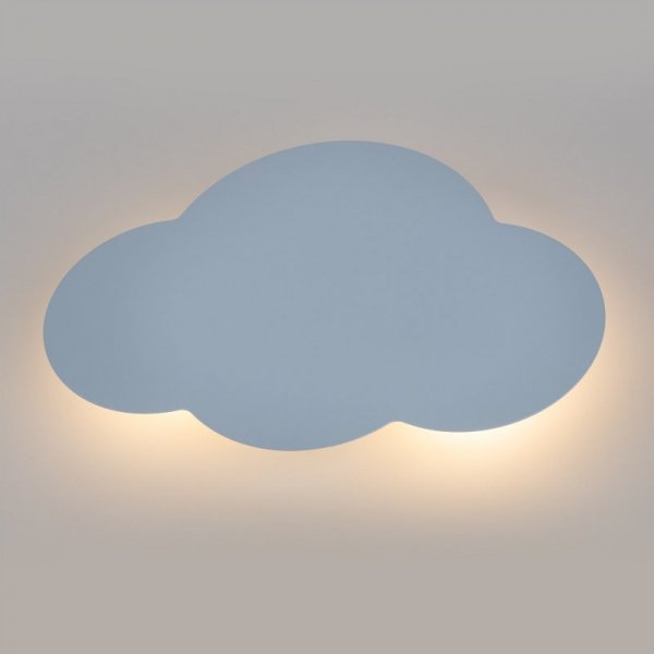 TK LIGHTING CLOUD 4966 BŁĘKITNY KINKIET CHMURKA DO POKOJU DZIECKA