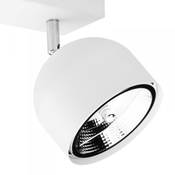 TK LIGHTING ALTEA WHITE LAMPA SUFITOWA 2 PŁ + ŻARÓWKI