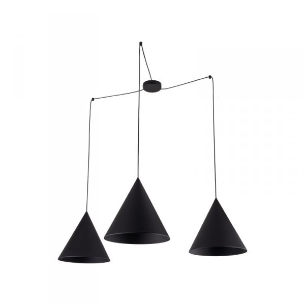 CONO BLACK LAMPA WISZĄCA 3
