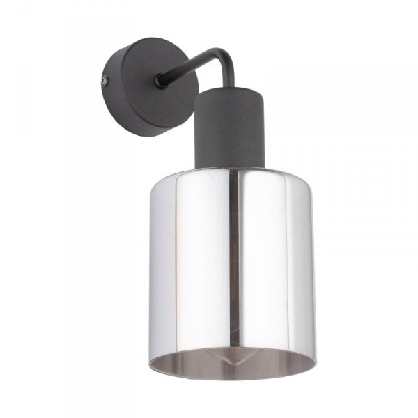 TK LIGHTING SIERRA BLACK 6652 KINKIET CZARNY KLOSZ GRAFITOWY