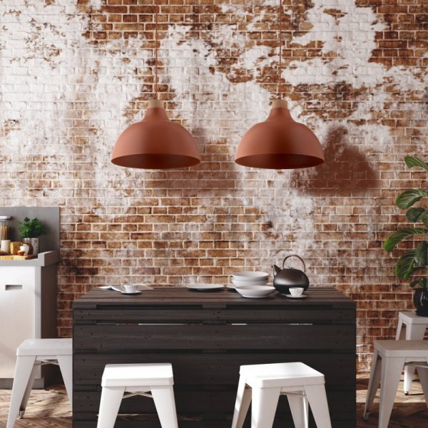 TK LIGHTING LAMPA CAP BRICK LAMPA WISZĄCA 1