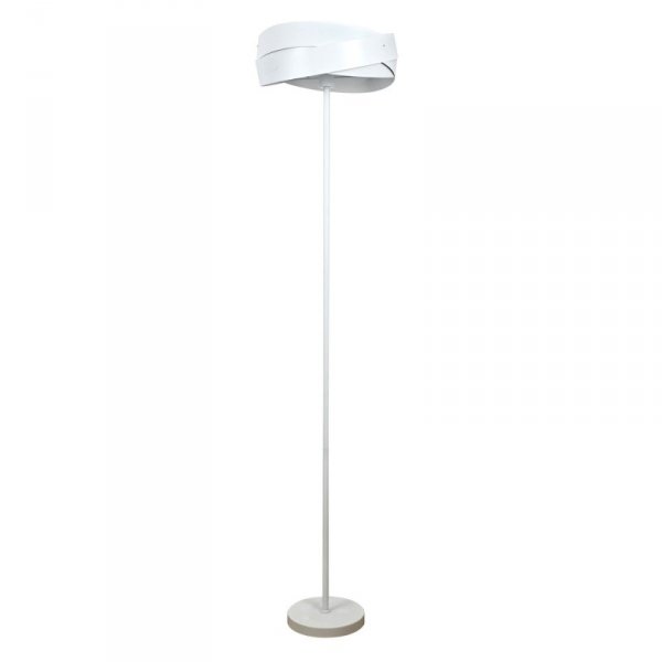 TERRA WHITE LAMPA PODŁOGOWA 1XE27