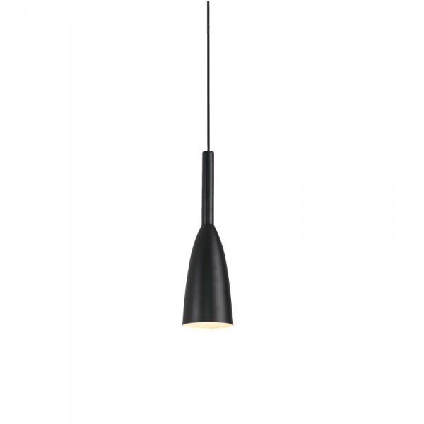 LAMPA WISZĄCA CZARNA TUBA NAD STÓŁ BAR WYSPĘ LIGHT PRESTIGE SOLIN LP-181/1P BK